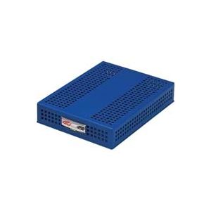 （まとめ）セキセイ シストレー A4フタ付 STX-70-10 青【×3セット】 [21]