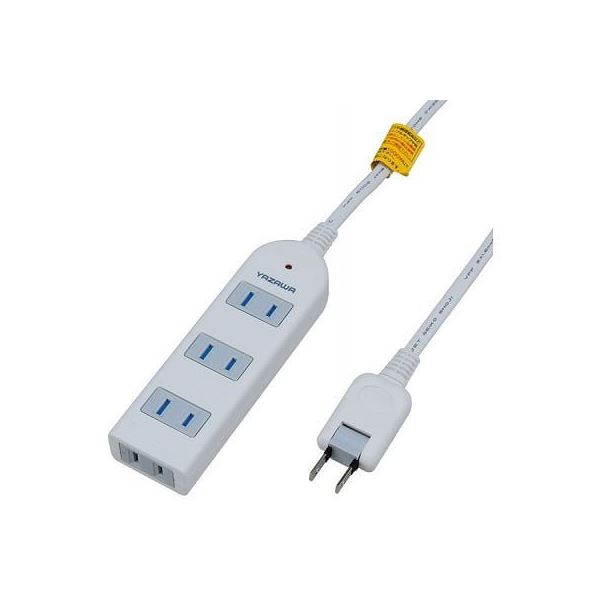 【5個書き割り】 YAZAWA 雷かばい立て付取りひろげる吊りひも・水道栓4個口 Y02KS401WHX5[21]