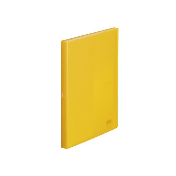 （まとめ）LIHITLAB クリヤーブック40P N8102-4 橙（×10セット） [21]