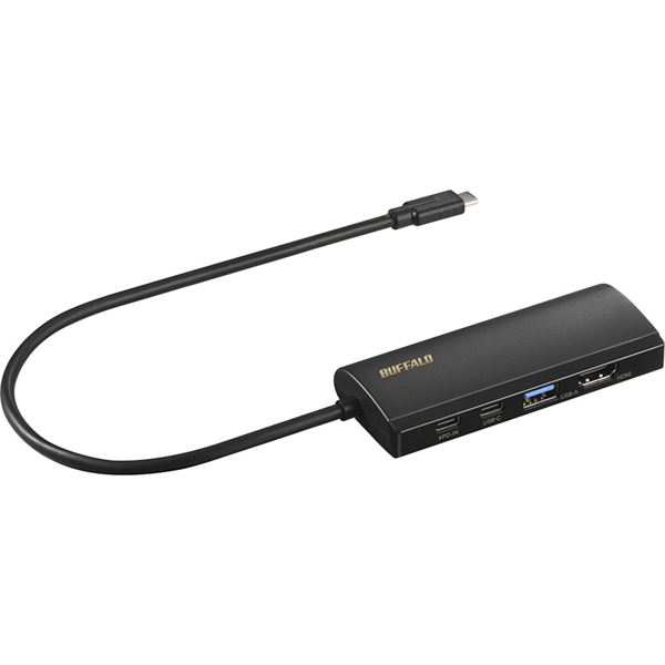 バッファロー USB Type-C接続 ドッキングステーション PD対応 HDMI出力 ブラック LUD-U3-CGHDBK [21]