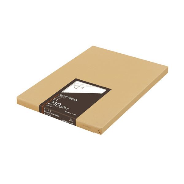 （まとめ） コクヨ 御膳上等ケント紙 B4210g／m2 セ-KP24 1冊（100枚） 【×3書き割り】[21]