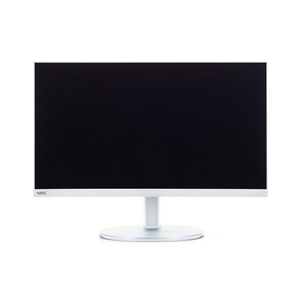 NEC21.5型3辺狭額縁VAワイド液晶ディスプレイ ホワイト LCD-AS224F 1台[21]