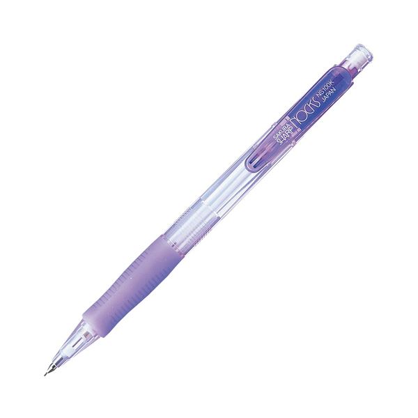 （まとめ） サクラクレパスノックスシャープ 100K 0.5mm （軸色：うすむらさき） NS100K#124 1セット（10本） 【×5セット】 [21]