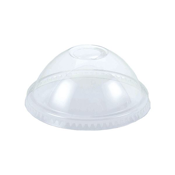 シモジマHEIKO 透明カップ A-PET ドーム蓋 口径98mm C穴付き #0045250131セット（1000個：50個×20パック） [21]