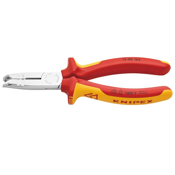 KNIPEX クニペックス 1000V不成立マルチストリッピングプライヤー 全長165粍 1346-165 物の具 物の具 DIY 進め方物の具[21]