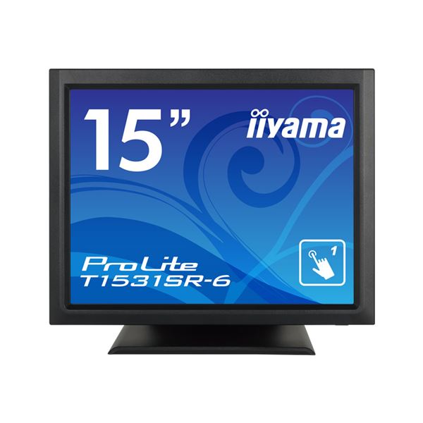 iiyama タッチパネル液晶ディスプレイ 15型 1024×768 D-sub HDMI DisplayPort マーベルブラック スピーカー:あり  XGA VA 防塵防滴 抵抗膜 T1531SR-B6 21 【53%OFF!】