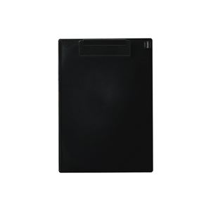 （まとめ）オープン工業 クリップボード CB-300-BK 黒【×10セット】 [21]