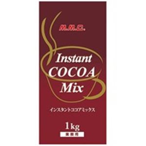 （まとめ）三本コーヒー インスタントココアミックス 1kg／1袋【×2セット】【代引不可】 [21]
