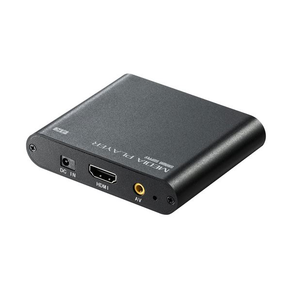 サンワダイレクト SD/USB相応う4K手段電気蓄音機 400-MEDI023 1個[21]
