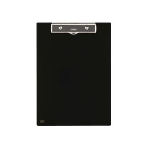 （まとめ） ライオン事務器アート用箋挟 A4タテ 黒 No.20 1枚 【×5セット】[21]