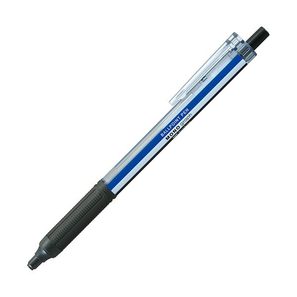 (まとめ）トンボ鉛筆 油性ボールペンモノグラフライト 0.5粍 黒 （軸色：モノ色つや） FCE-114A 1書き割り（5本）【×10書き割り】[21]