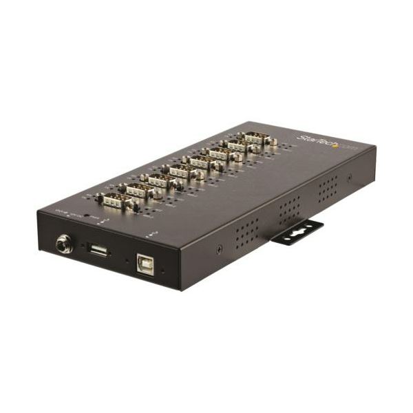 StarTech.com USBシリアル変換ハブ ブラック ICUSB234858I 1台[21]｜家具・インテリア雑貨　カグール