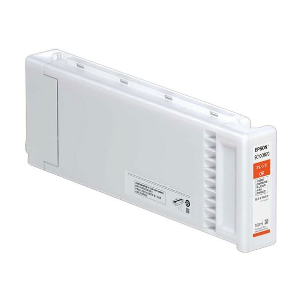 エプソンインクカートリッジ オレンジ色 700ml SC10OR70 1個[21]