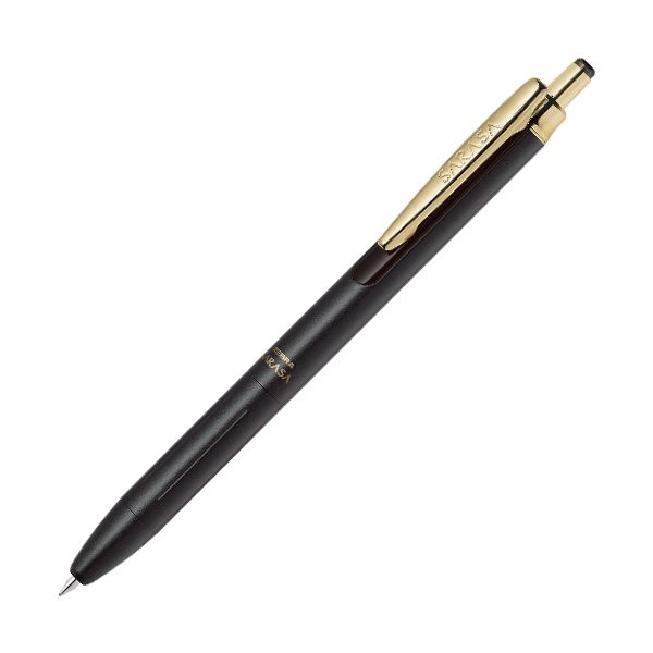 （まとめ） ゼブラジェルボールペン サラサ地べた 0.5粍 セピア色黒いこと P-JJ57-VSB 1本 【×5仕掛ける】[21]