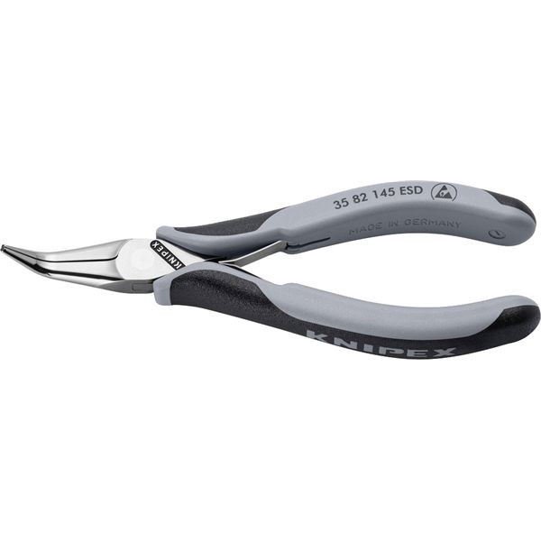 KNIPEX クニペックス エレクトロニクスプライヤー ESD 全長145mm 3582-145ESD 工具 ツール DIY 作業工具[21]