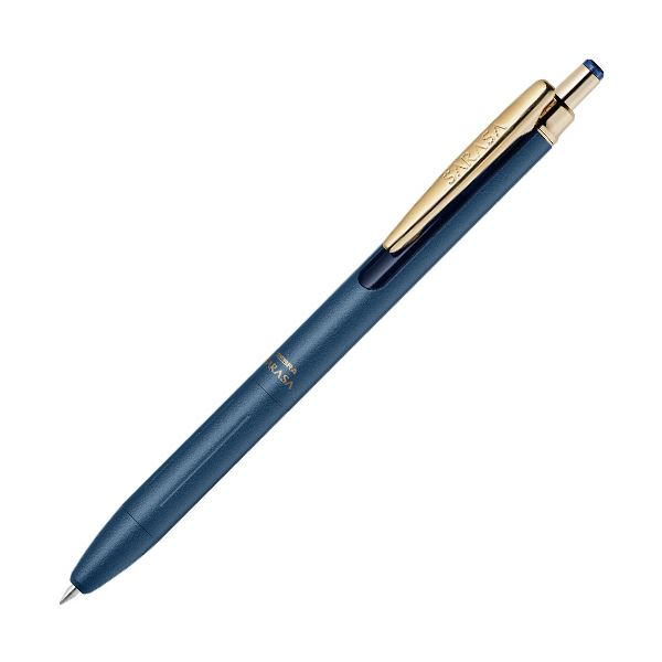 （まとめ） ゼブラジェルボールペン サラサ地べた 0.5粍 青色薄墨色 P-JJ57-VBGR 1本 【×5仕掛ける】[21]