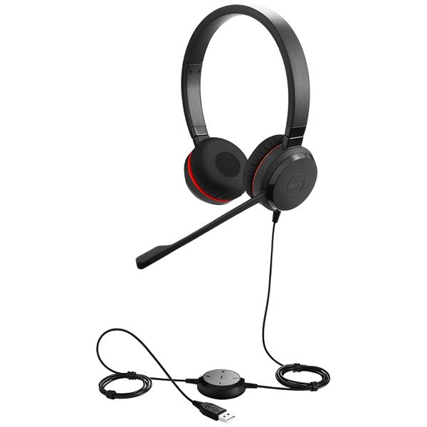 GNオーディオ PC向けステレオヘッドセット レザーイヤークッション搭載 Microsoft Lync認定「Jabra Evolve 30 II MS Stereo」 5399-823-309[21]