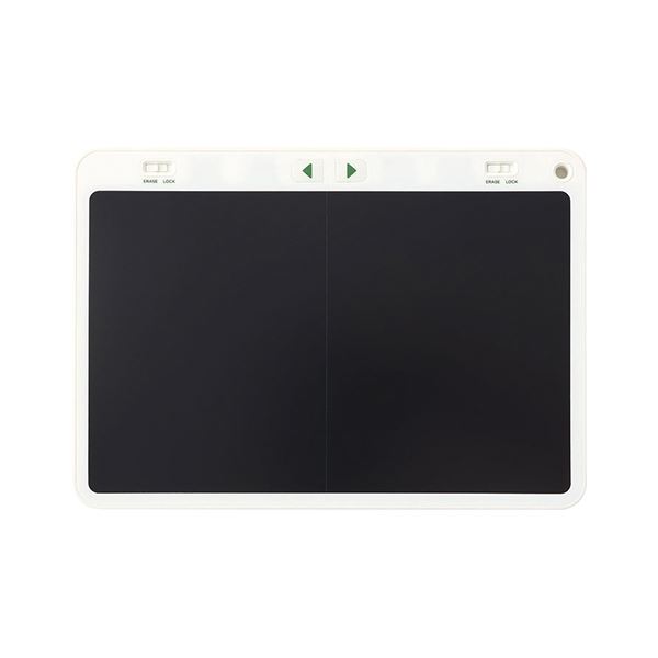 キングジム ブギーボード 2分割画面 BB-16 白 （9インチLCD）[21]