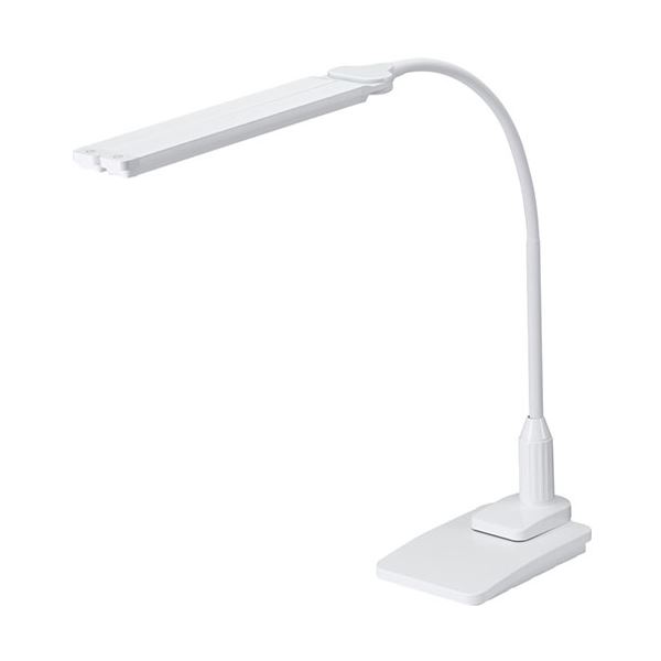YAZAWA LED2灯クランプスタンドライト調光役立つこと付き添い人 SDCCL13D01WH[21]