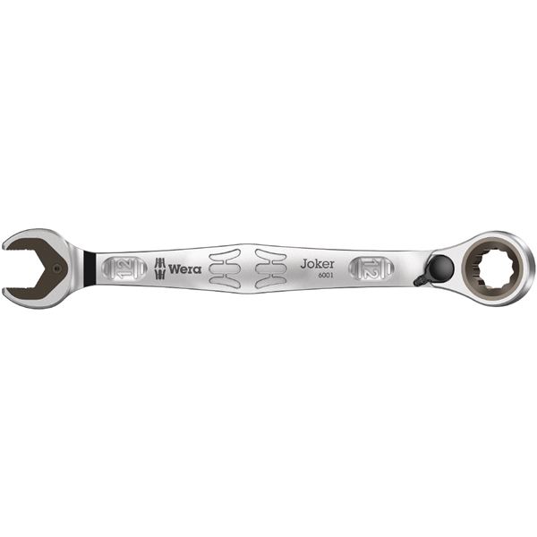 WERA ヴェラ コンビネーション ラチェットレンチ JOKER スパナ部内側口幅12mm 全長171mm 020067 工具 ツール DIY 作業工具 道具[21]
