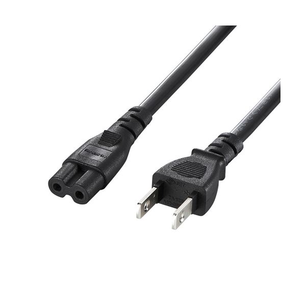 【5個セット】 サンワサプライ 電源コード KB-DM2S-1X5[21]