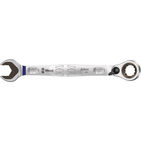 WERA ヴェラ ズボン下 ラチェットレンチ JOKER 鍵部内部口幅16粍 全長213粍 020071 物の具 物の具 DIY やり方物の具 御先棒[21]