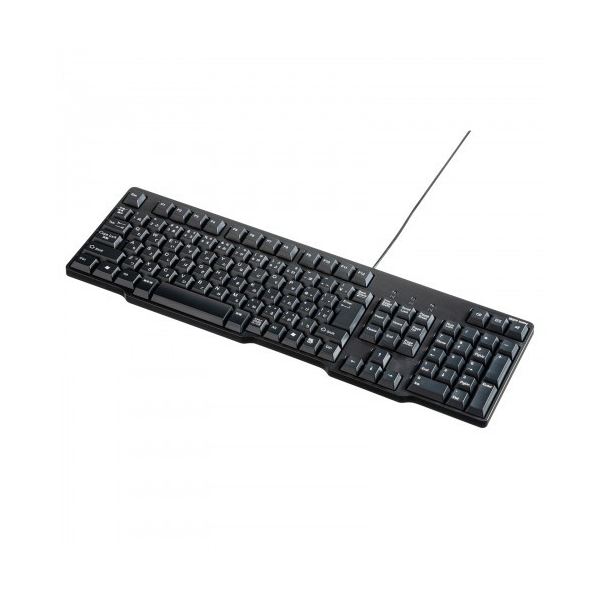 （まとめ） サンワサプライUSBキーボード ブラック SKB-L1UBKN 1台 【×3セット】 [21]
