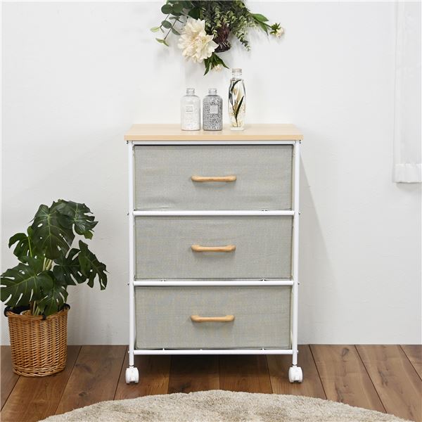 楽天市場】【アウトレット】チェスト 3段 / PROFIX ファブリック