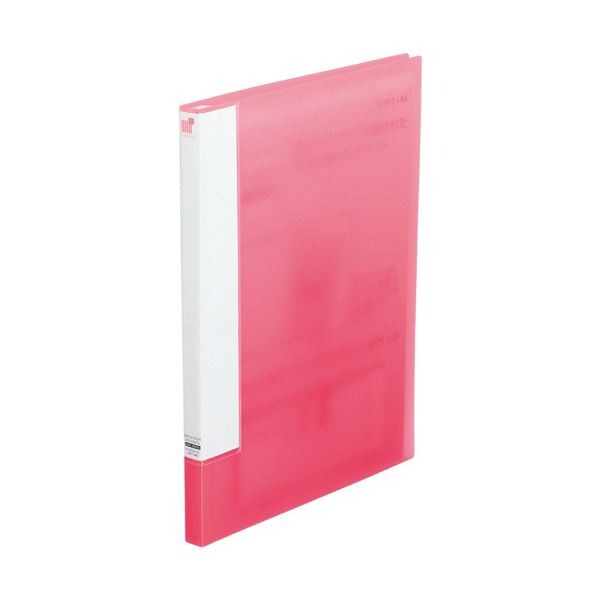 （まとめ） リヒトラブ CUBE FIZZせつ然たる読みもの（側面ベンツ） A4タテ（見開きA3） 40隠し（20腰掛け） さくら色 N-6004-121冊 【×10書き割り】[21]