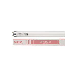 NEC 蛍光ランプ ライフライン 直管グロースタータ形 10W形 白色 FL10W/4K-L 1パック(4本)[21]