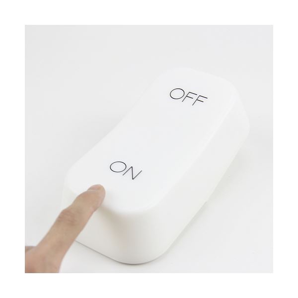（まとめ） ONEON ON OFF LAMP ホワイト ONOFLAW 【×3セット】[21]