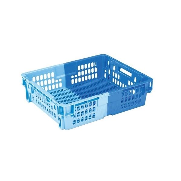 業務用コンテナボックス/食品用コンテナー 【NF-M26C】 ダークブルー/ブルー 材質：PP【代引不可】[21]