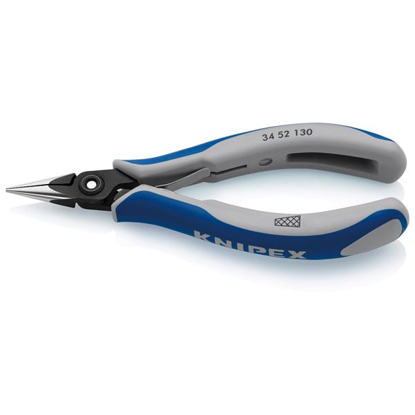 KNIPEX クニペックス 3452-130 詳しいペンチ 丸 差し交わすメッシュ 手道具 手道具 DIY 御役目手道具 御先棒 ペンチ[21]