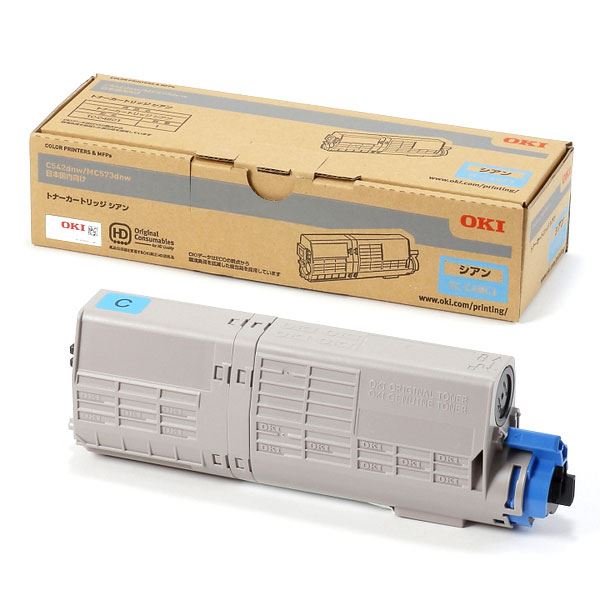 【完全無欠品】OKI 沖電気 トナーカートリッジ【TC-C4BC1 シアン】 [21]