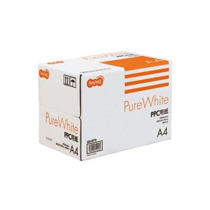 （まとめ） TANOSEE PPC質問用紙 Pure White A4 1箱（2500枚：500枚×5冊） 【×10書き割り】 [21]