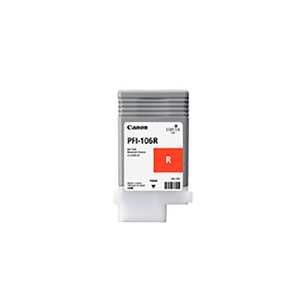 【純正品】 Canon キャノン インクカートリッジ/トナーカートリッジ 【6627B001 PFI-106R レッド】[21]