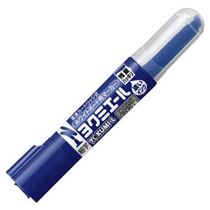 (まとめ) コクヨ ホワイトボード用マーカーペン ヨクミエール 細字・丸芯 青 PM-B501B 1本 【×50セット】[21]