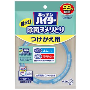 （まとめ） 花王 キッチンハイター 除菌ヌメリ取り つけかえ用 1個 【×10セット】[21]