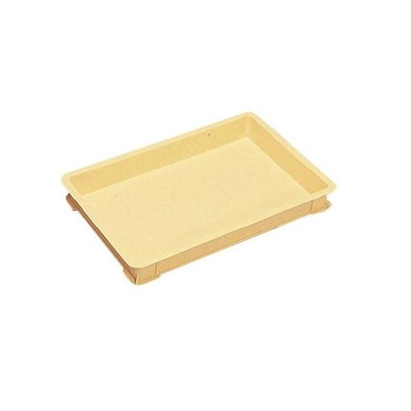 パンコンテナー/食品用コンテナー 【本体・蓋セット #130】 アイボリー 清掃簡単【代引不可】[21]