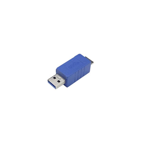 (まとめ)変換名人 変換プラグ USB3.0 A(オス)-micro(オス) USB3AA-MCA【×10セット】[21]