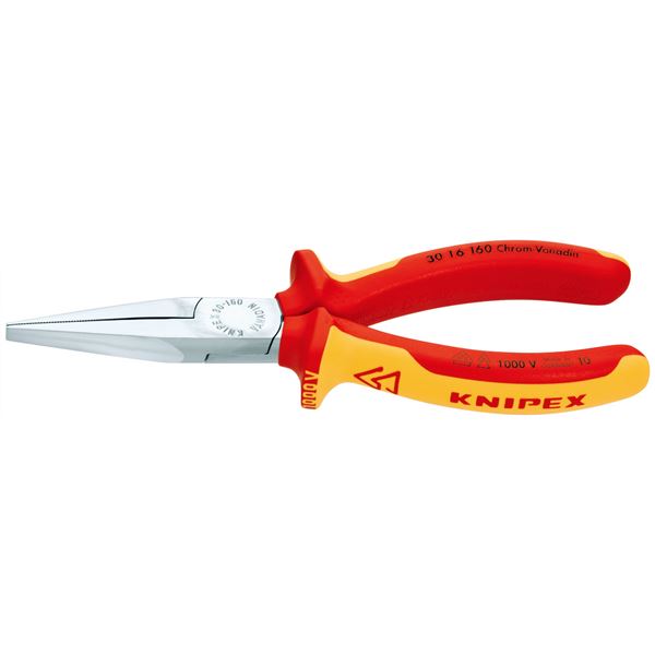 KNIPEX クニペックス 3016-160 絶縁 ロングノーズプライヤー 1000V SB 工具 ツール DIY 作業工具 道具 プライヤー[21]