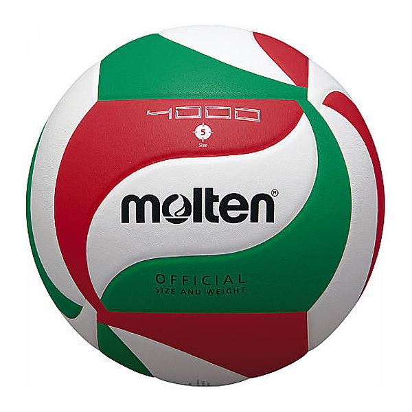 【モルテン Molten】 バレーボール 【5号球】 人工皮革 吸汗性 V5M4000 〔運動 スポーツ用品〕[21]