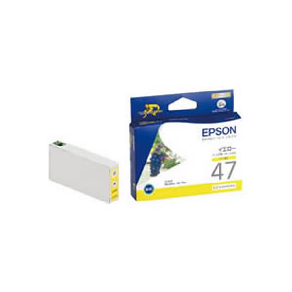 【業務用5セット】【純正品】 EPSON エプソン インクカートリッジ/トナーカートリッジ 【ICY47 Y イエロー】 ×5セット[21]