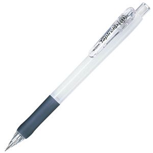 (まとめ) ゼブラ タプリクリップシャープ SHARP 0.5mm (軸色 白) MN5-W 1本 【×50セット】[21]