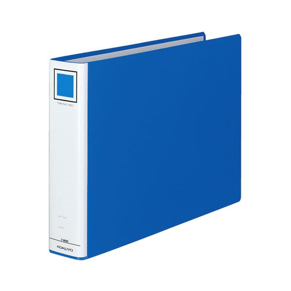 (まとめ) コクヨ 熱電子管整理保存用具(エコ) 片食い違い B4ヨコ 500枚閉じ込める 背幅65粍 青 フ-E659B 1冊 【×4仕掛ける】[21]