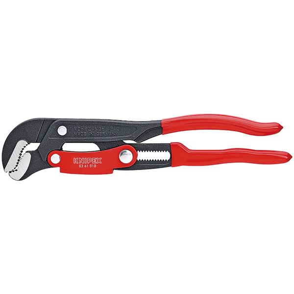 KNIPEX クニペックス 8361-010 パイプレンチ スウェーデン型 工具 ツール DIY 作業工具 道具 レンチ[21]｜家具・インテリア雑貨　カグール