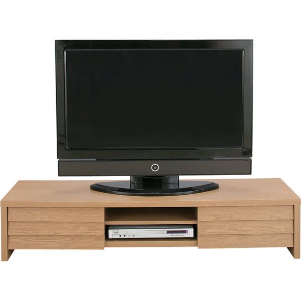 テレビ台 テレビボード 幅150cm ナチュラル 棚付き 合成樹脂化粧合板 LE リビング ダイニング インテリア家具[21]