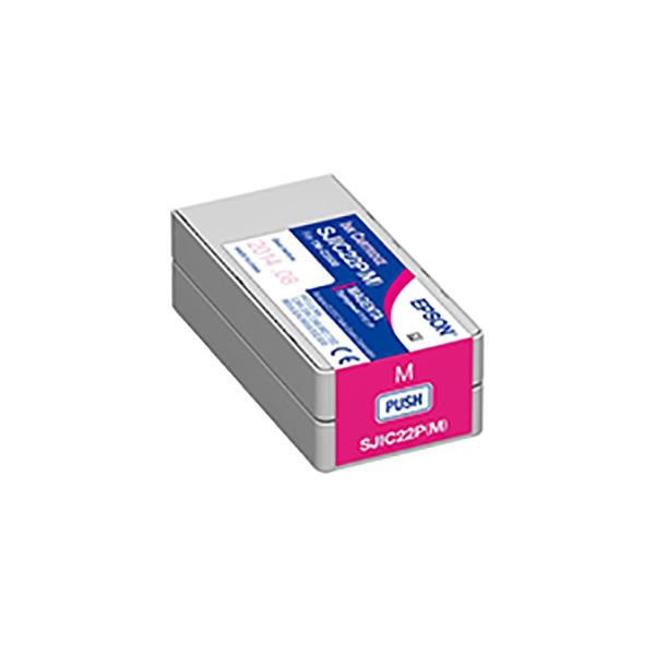 (お役目用5仕掛ける) 【完全無欠品】 EPSON エプソン インキ薬莢 【SJIC22PM マゼンタ】[21]