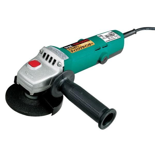(業務用5個セット) TRAD ディスクグラインダー/電動工具 【550W】 スリム シャフトロック機構 TDG-100MS 100V 〔DIY専用〕 [21]