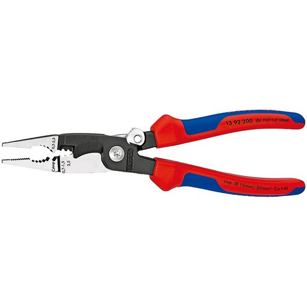 KNIPEX クニペックス 1392-200 エレクトロプライヤー コンフォート 三春付 SB 物の具 物の具 DIY 進め方物の具 物の具 ペンチ[21]